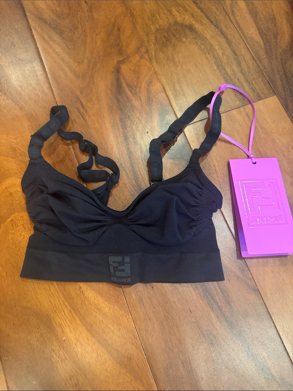 Fendi X Skims SCULPTING BRA | BLACK Size XXS - Rare